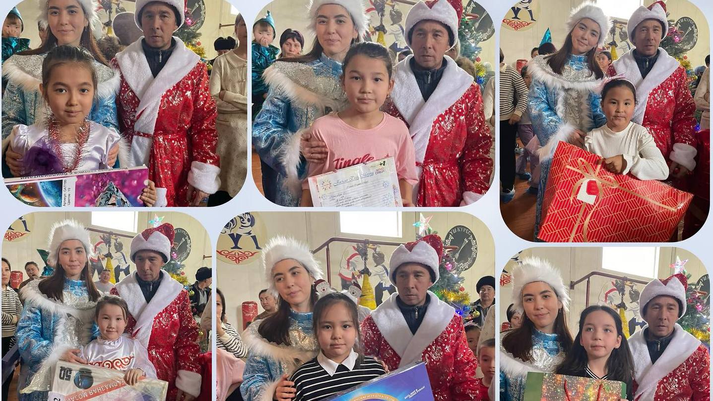 Больше 400 карагандинских детей получили подарки от волонтёров Технического университета