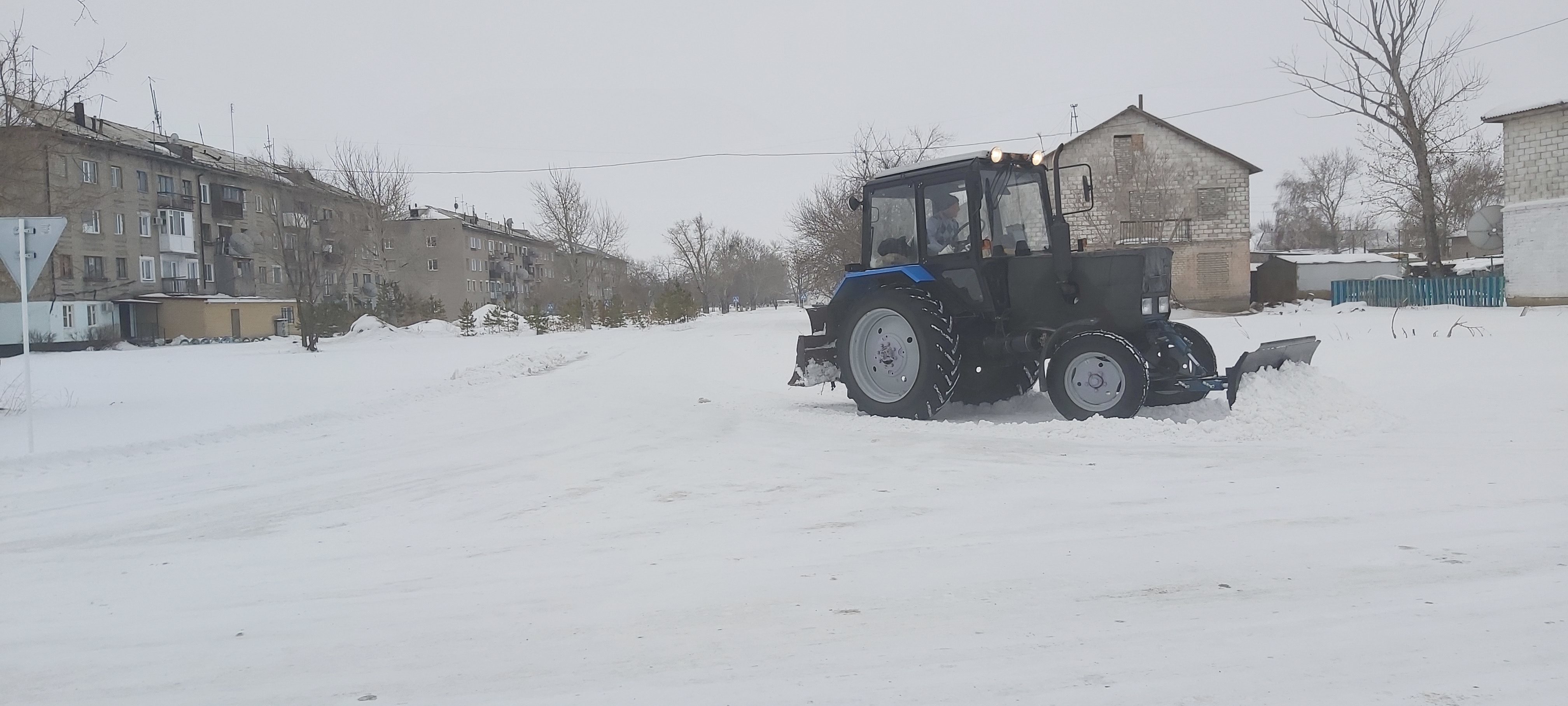 Уборка снега