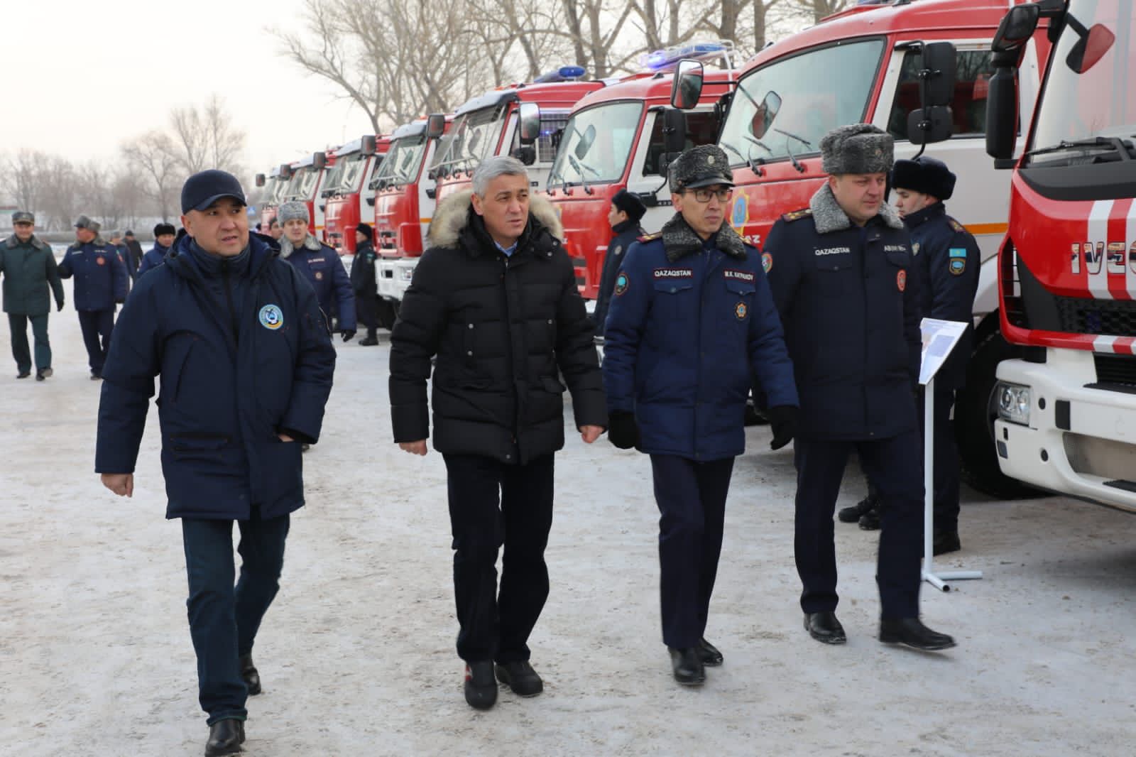Спасатели Караган­динской области полу­чили новую технику