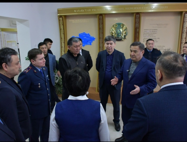 Аким Акмолинской области Марат Ахметжанов посетил  ряд объектов Целиноградского района