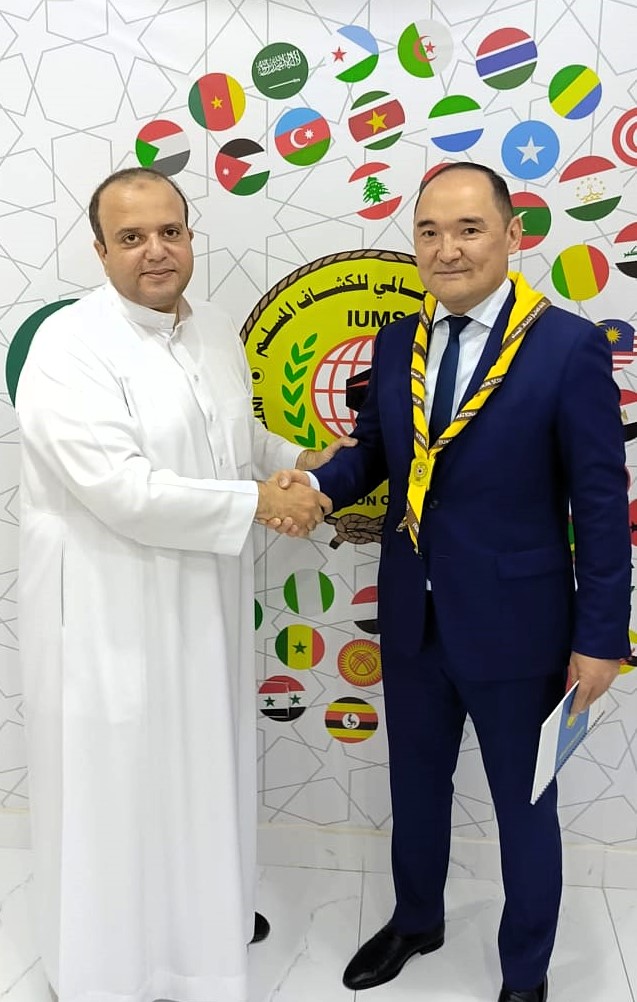 The International Union of Muslim Scouts is interested in Cooperation with Kazakh Youth