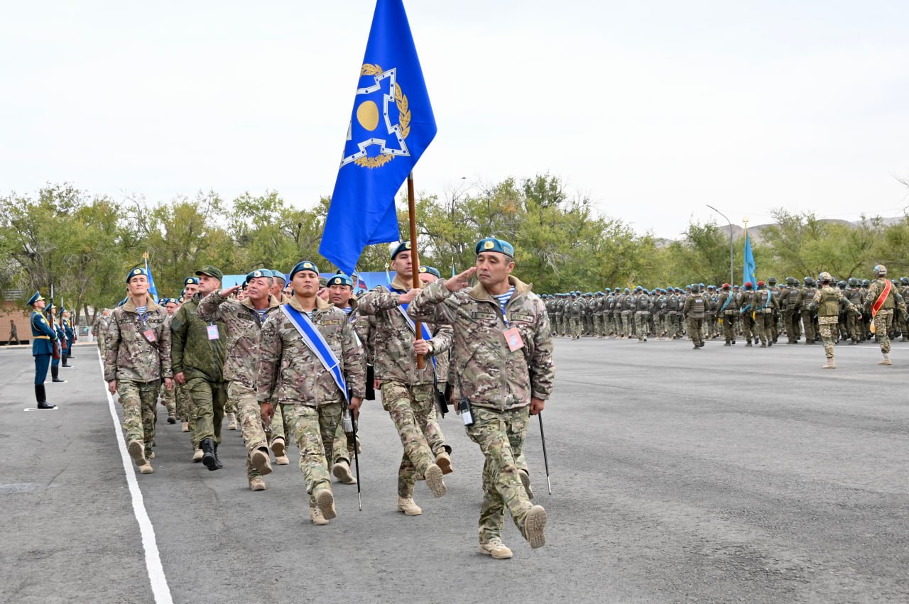В Алматинской области дан старт учению ОДКБ  «Нерушимое братство-2024»