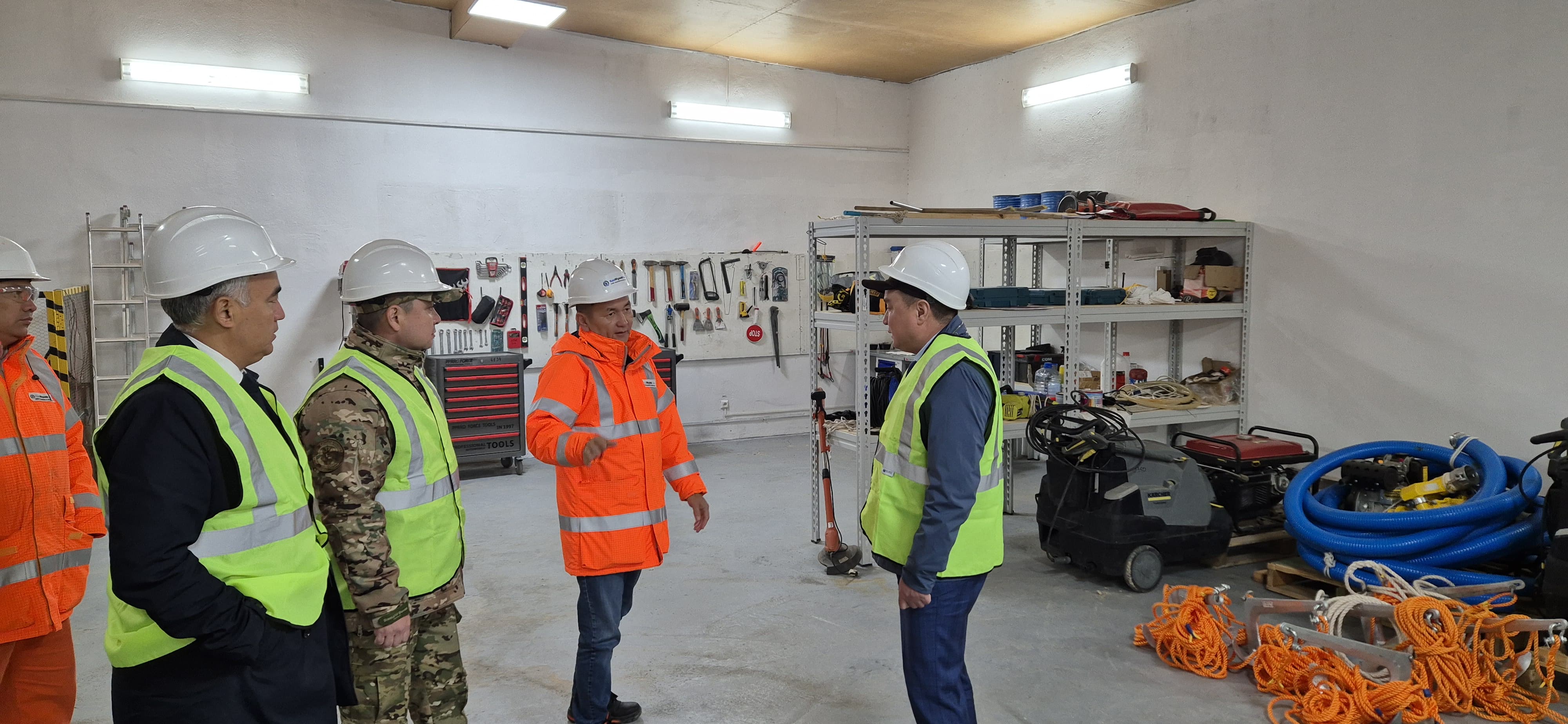 Вице - министр по ЧС РК прибыл с рабочим визитом в Мангистаускую область