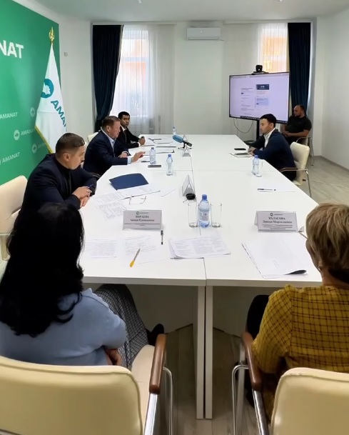 The head of the Construction Department took part in the reception of citizens by the akim of the region