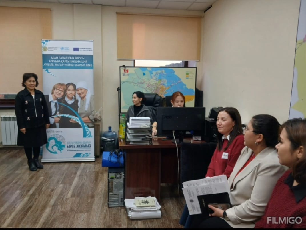 Шымкентте АПВ-ға қарсы екпе туралы түсіндіру жұмыстары жалғасуда