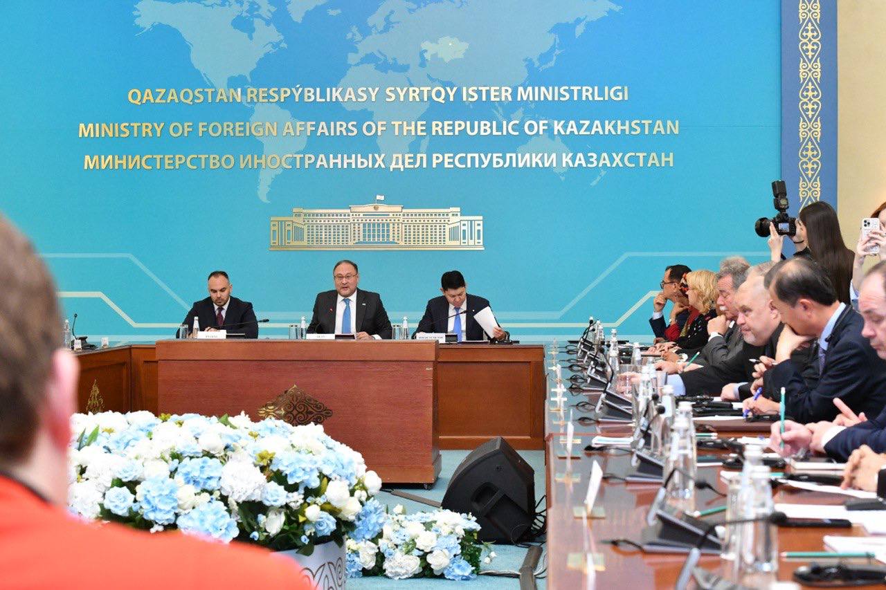 Progress on UN Resolution 1325 (2000) “Women, Peace, and Security” Presents at Kazakh Foreign Ministry