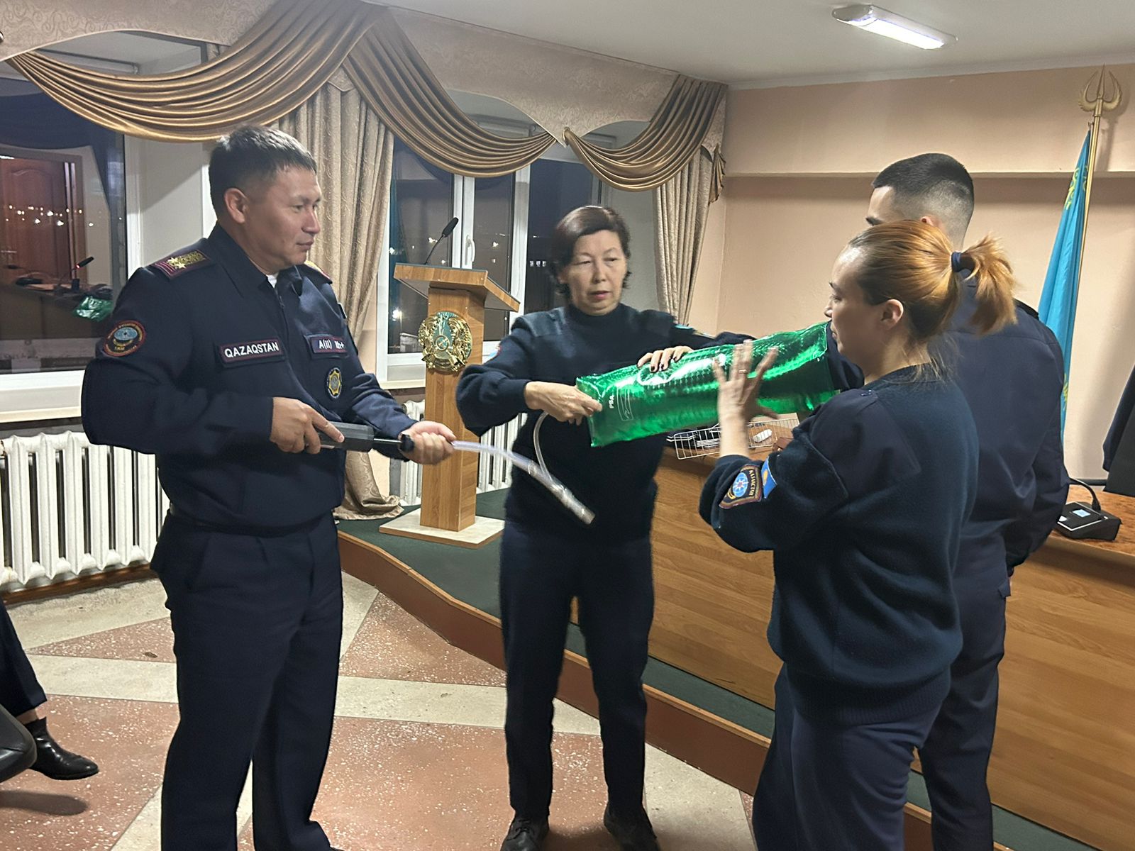 Проведены занятия по оказанию первой медицинской помощи