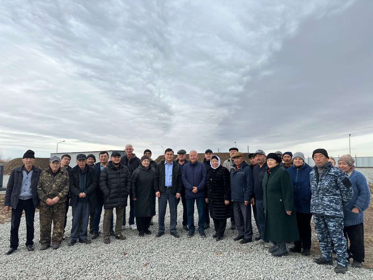 Жители сел Айнаколь и Караозек полностью обеспечены чистой питьевой водой