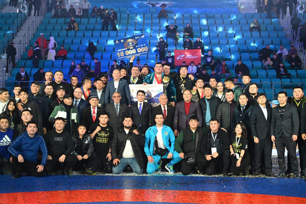Республиканский турнир по қазақ күресі «Қазақстан Барысы – 2024» прошел в Астане