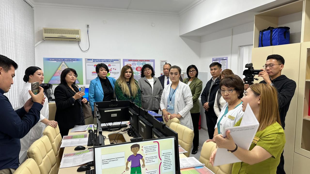 В Шымкенте впервые открылся симуляционный центр для обучения патронажной медсестры