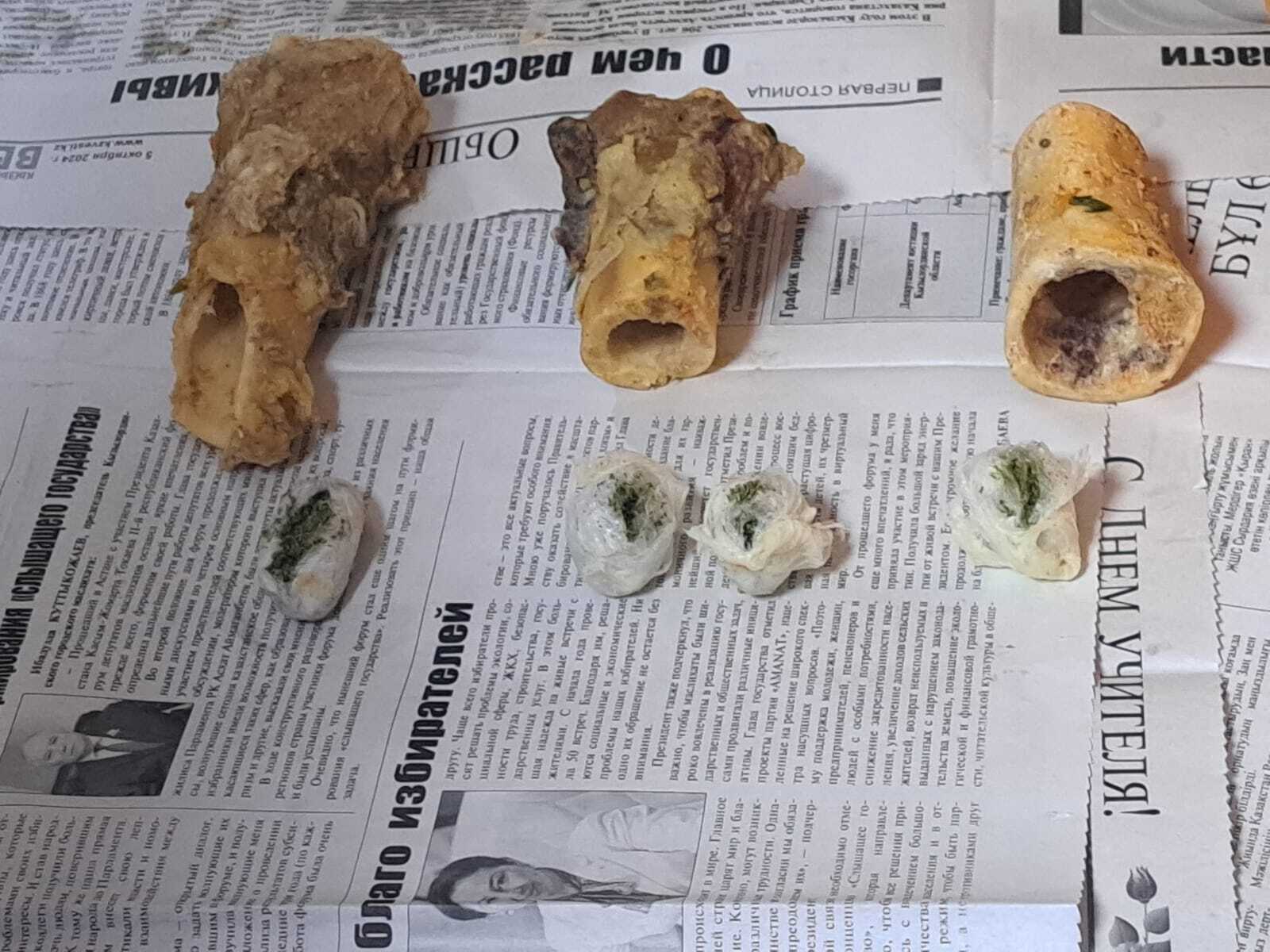 В колонию Кызылорды пытались передать наркотики, спрятанные в костный мозг.