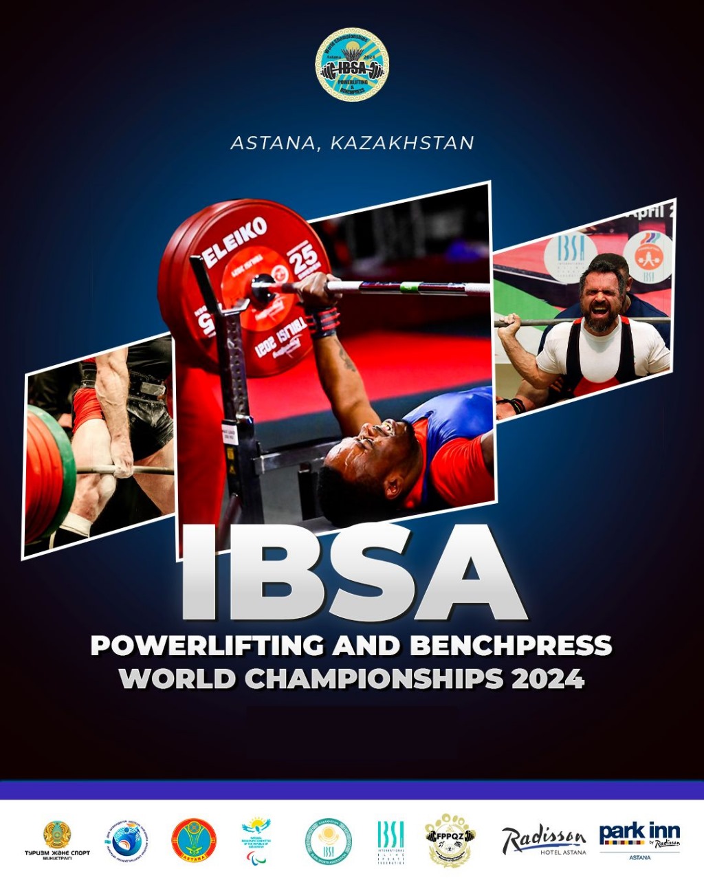 Астанада алғаш рет IBSA пара пауэрлифтинг әлем чемпионаты өтеді