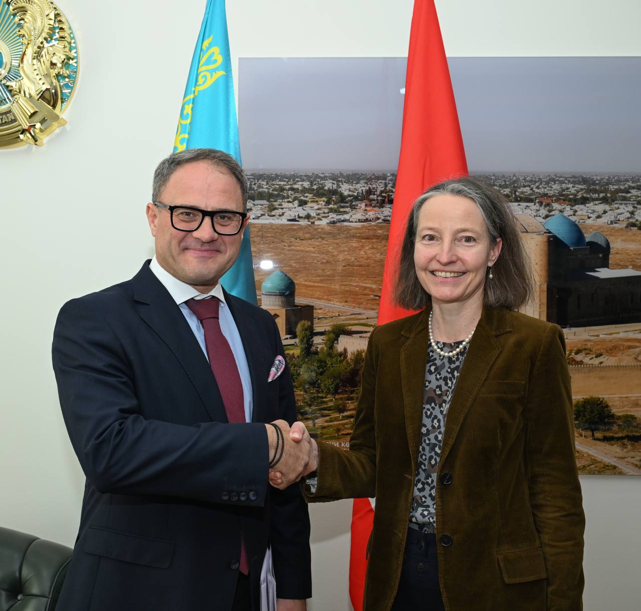 Kazakh-Swiss Political Consultations Held in Astana
