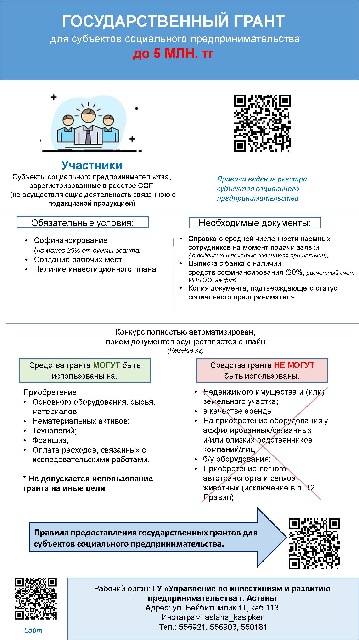 Объявление о проведение конкурса