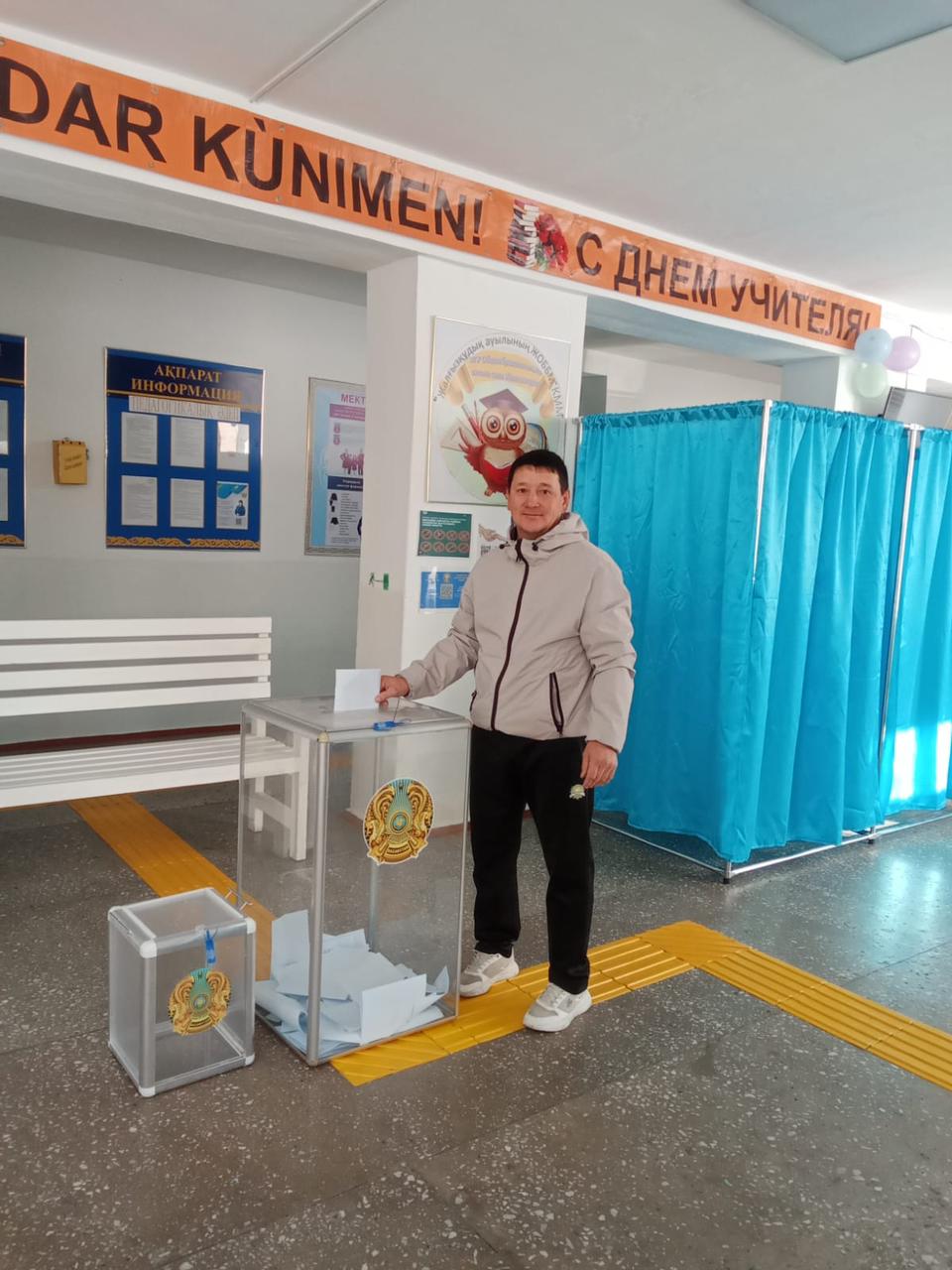 6 қазан күні Жарлыкөл ауылдық округінде референдум өтті