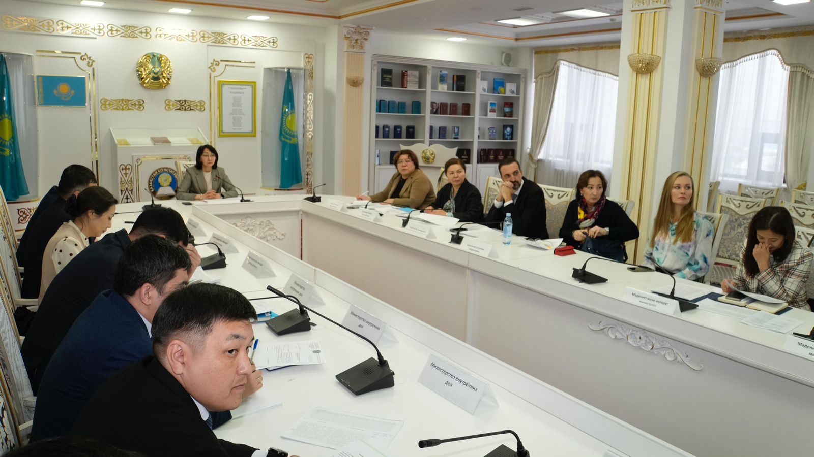 Астанада БҰҰ-ның Адам құқықтары жөніндегі әмбебап кезеңдік шолуына дайындық мәселелері бойынша кездесу өтті