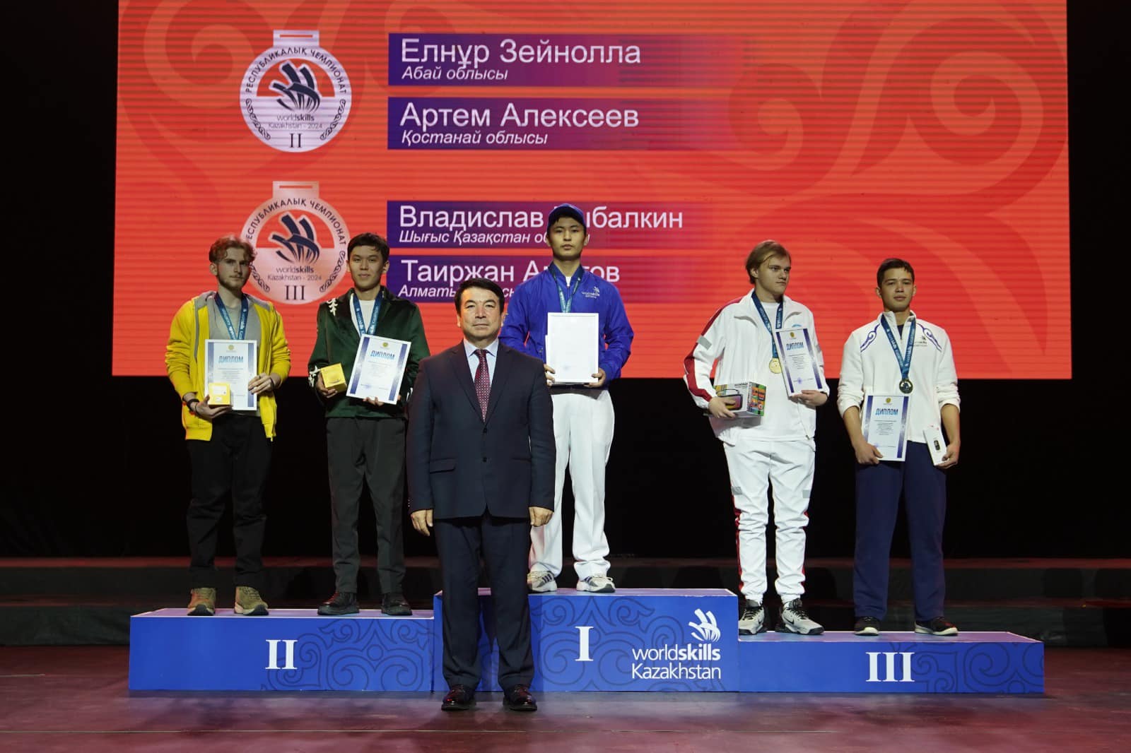 Стали известны имена победителей IX Республиканского чемпионата профессионального мастерства WorldSkills Kazakhstan – 2024
