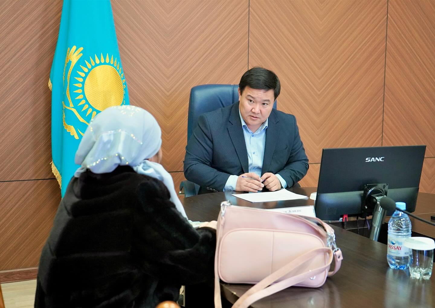 КЕНТАУ ҚАЛАСЫНЫҢ ӘКІМІ ЖЕКЕ ҚАБЫЛДАУ ӨТКІЗДІ