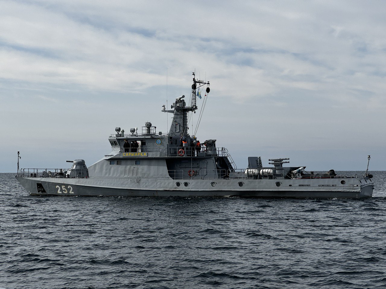 «Сарыарқа» зымыран-артиллериялық кемесіне – 10 жыл