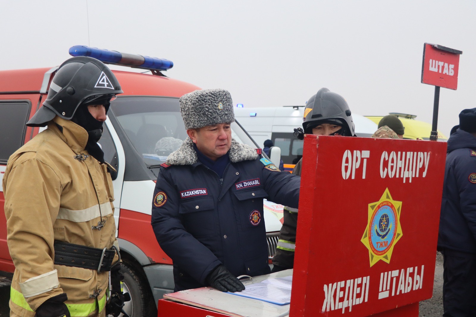 ТЖМ бөлімшелері 900-ден астам өрт-тактикалық оқу-жаттығу өткізді