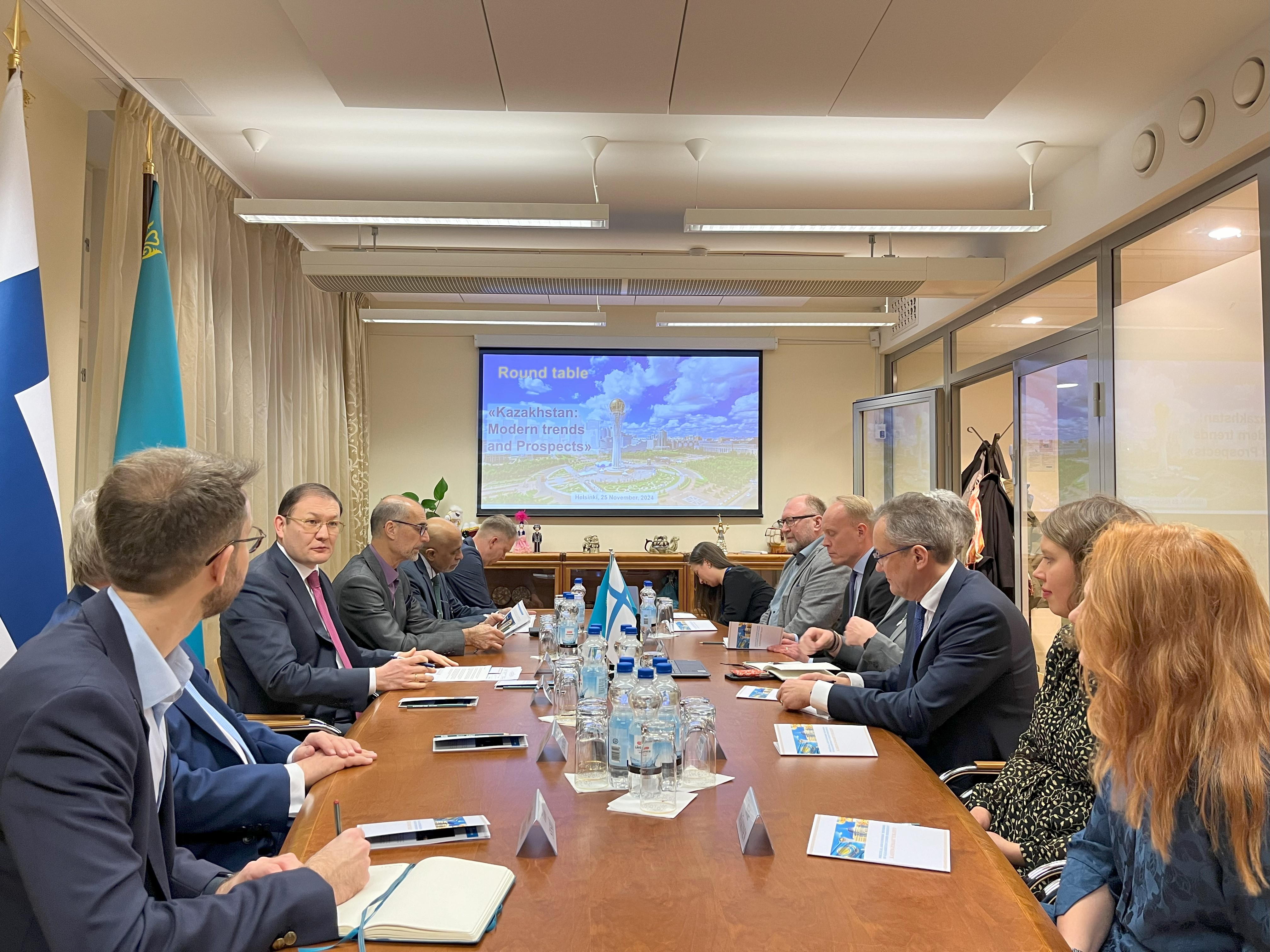 Institutional Political and Socio-Economic Reforms in Kazakhstan Discussed in Helsinki