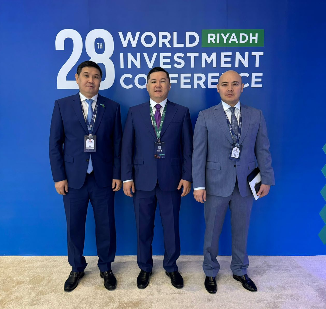 The Kazakhstani Delegation Participated in the "28th World Investment Conference" in Riyadh