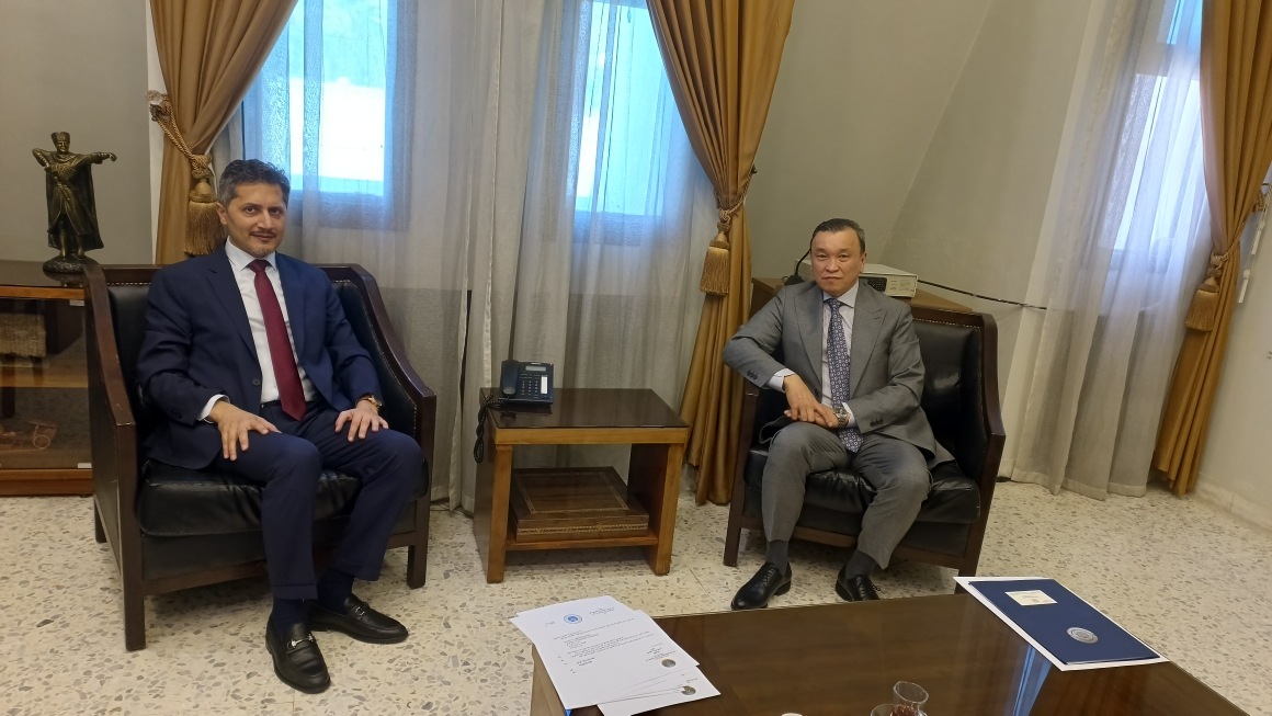 О встрече с Сафуаном Баракатом, директором Департамента протокола Министерства иностранных дел и по делам экспатриантов САР
