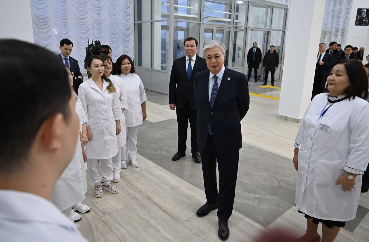 Президент Ақтөбе облыстық перинаталдық орталығының қызметімен танысты