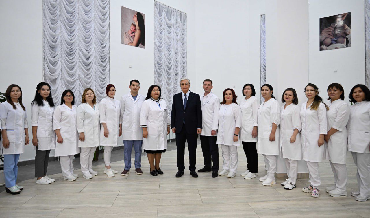 Президент Ақтөбе облыстық перинаталдық орталығының қызметімен танысты