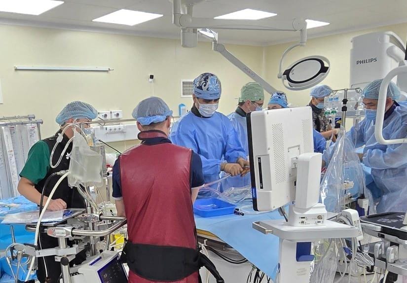 ЖҮРЕКТІҢ ИШЕМИЯЛЫҚ АУРУЫ БАР ПАЦИЕНТТІ ЕМДЕУ ҮШІН БІРЕГЕЙ ӘДІС ҚОЛДАНЫЛДЫ