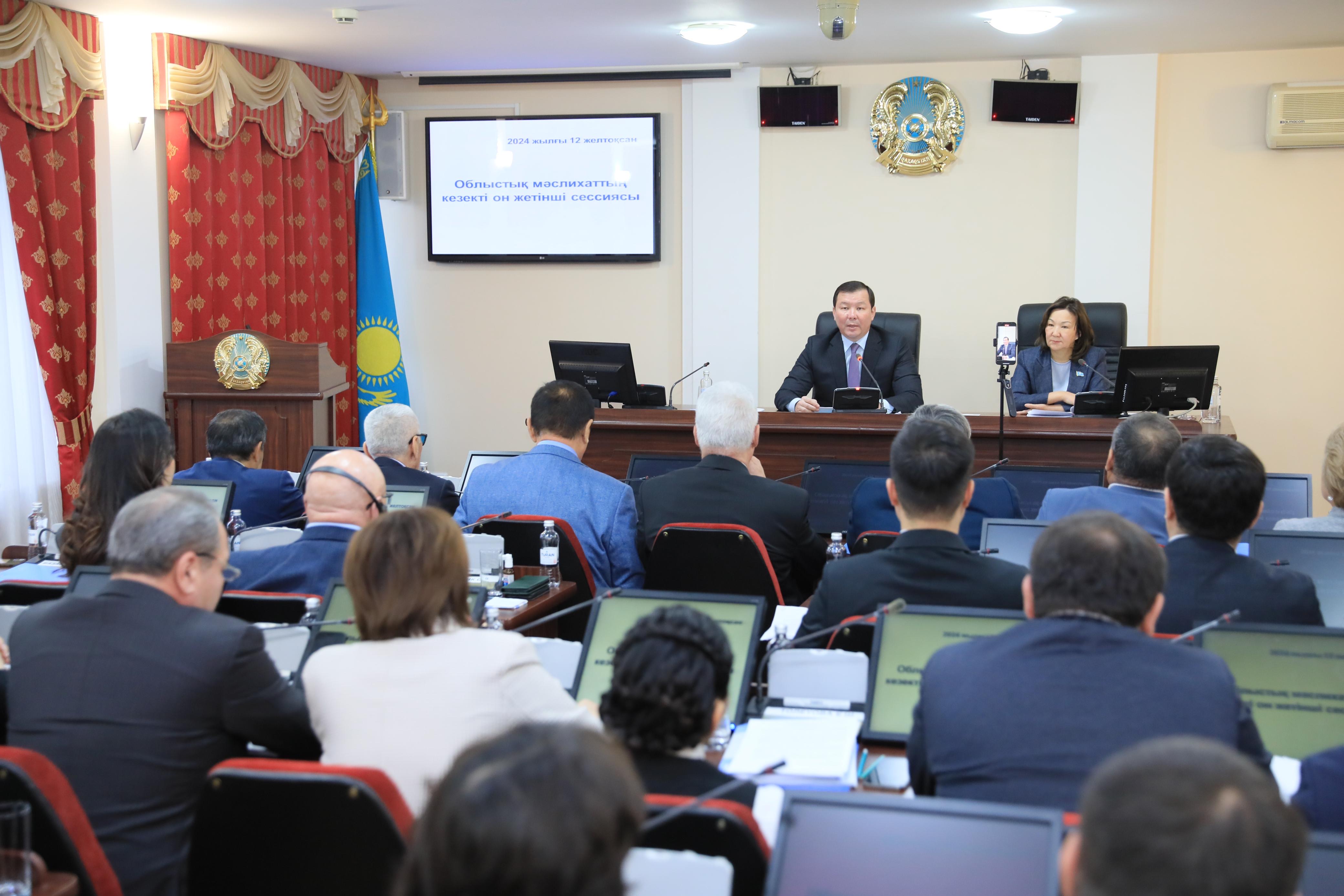 Ақтөбе облысының үшжылдық бюджеті бекітілді