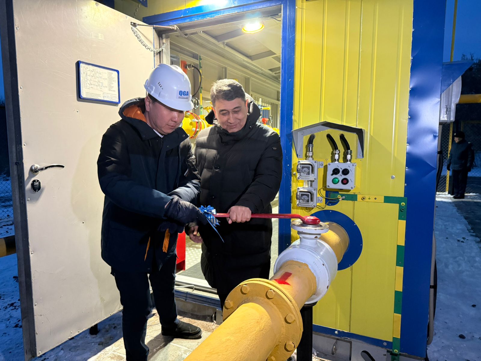 Теміртаудың оң жағалауы газға қосылған: газдандыру бағдарламасының маңызды кезеңі аяқталды