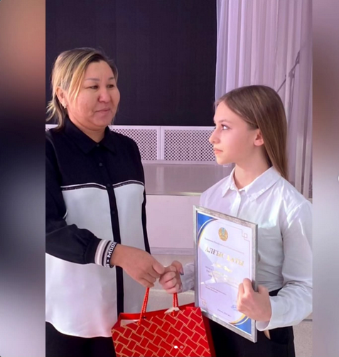 Қазақстан Республикасы Әділет Министрінің атынан алғыс хат табысталды