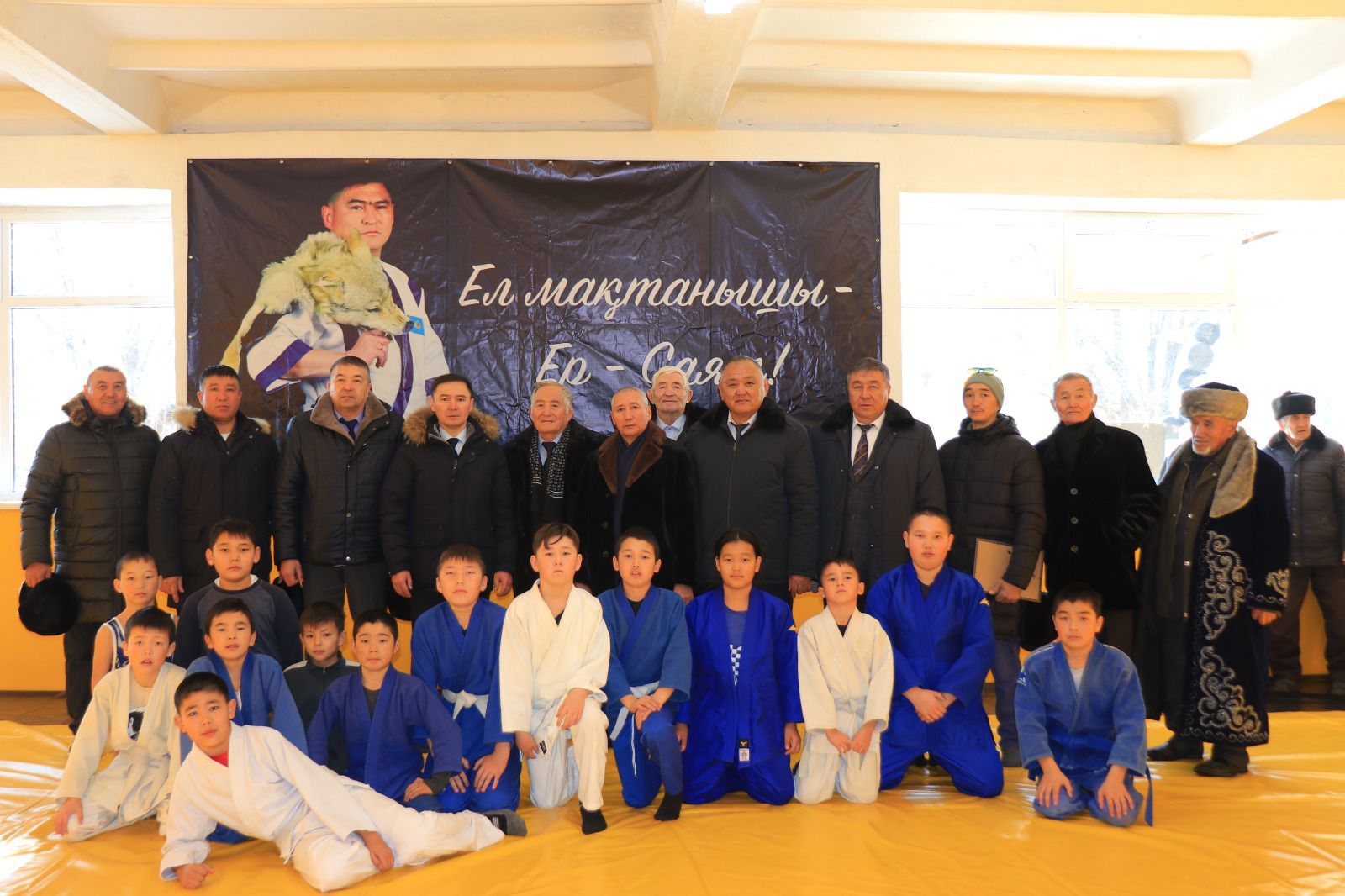 Мақаншы ауданында күрес мектебі ашылды