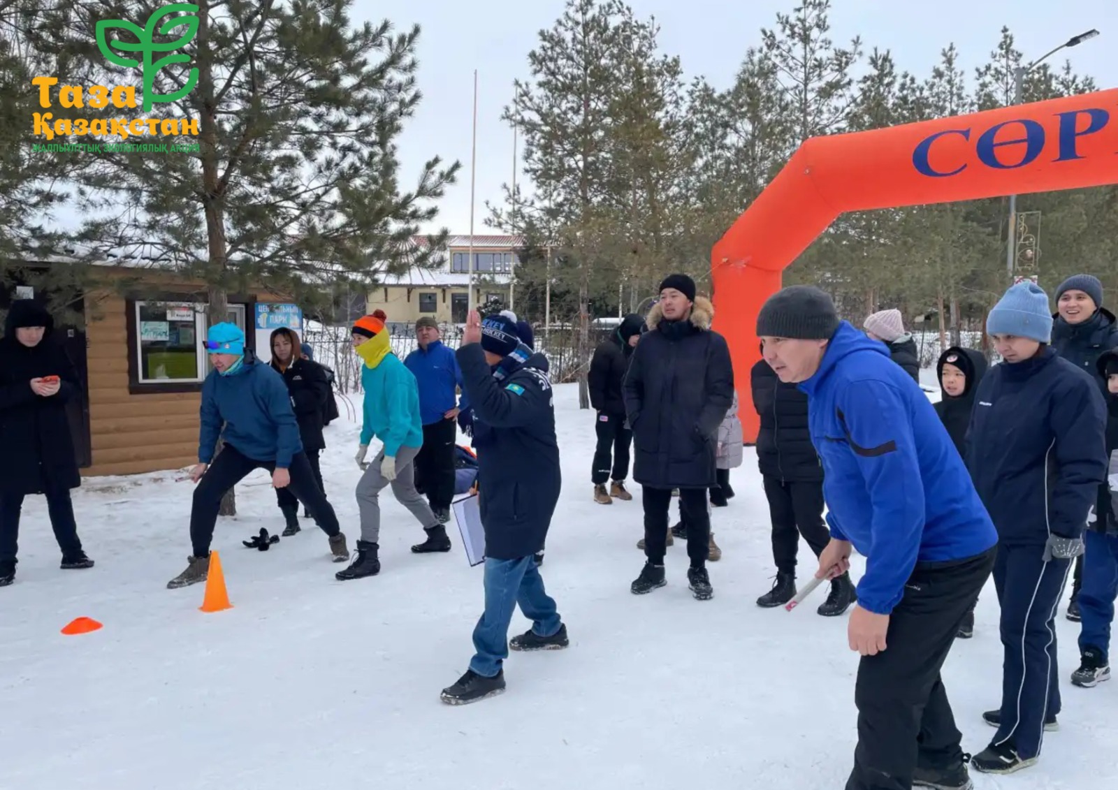 «Таза Қазақстан»: Астаналық отбасылар эстафеталық сайыста бақ сынасты