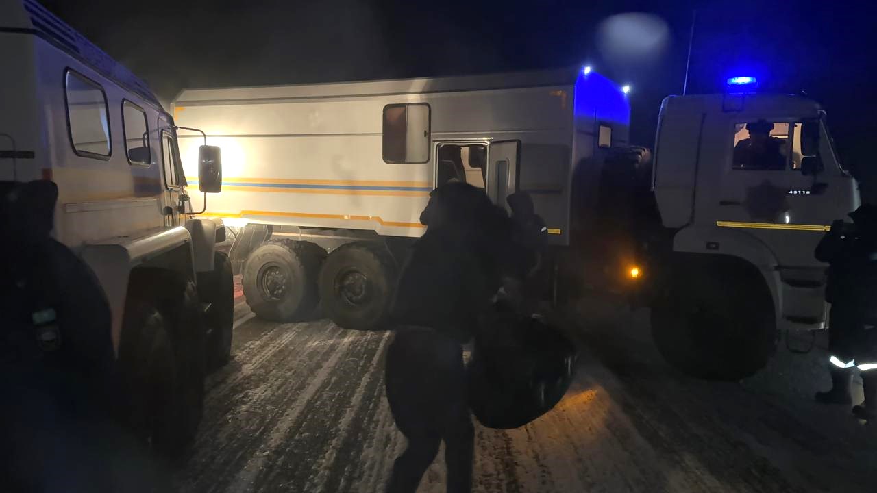 ТЖМ құтқарушылары Жетісуда қар құрсауынан 136 адамды құтқарды