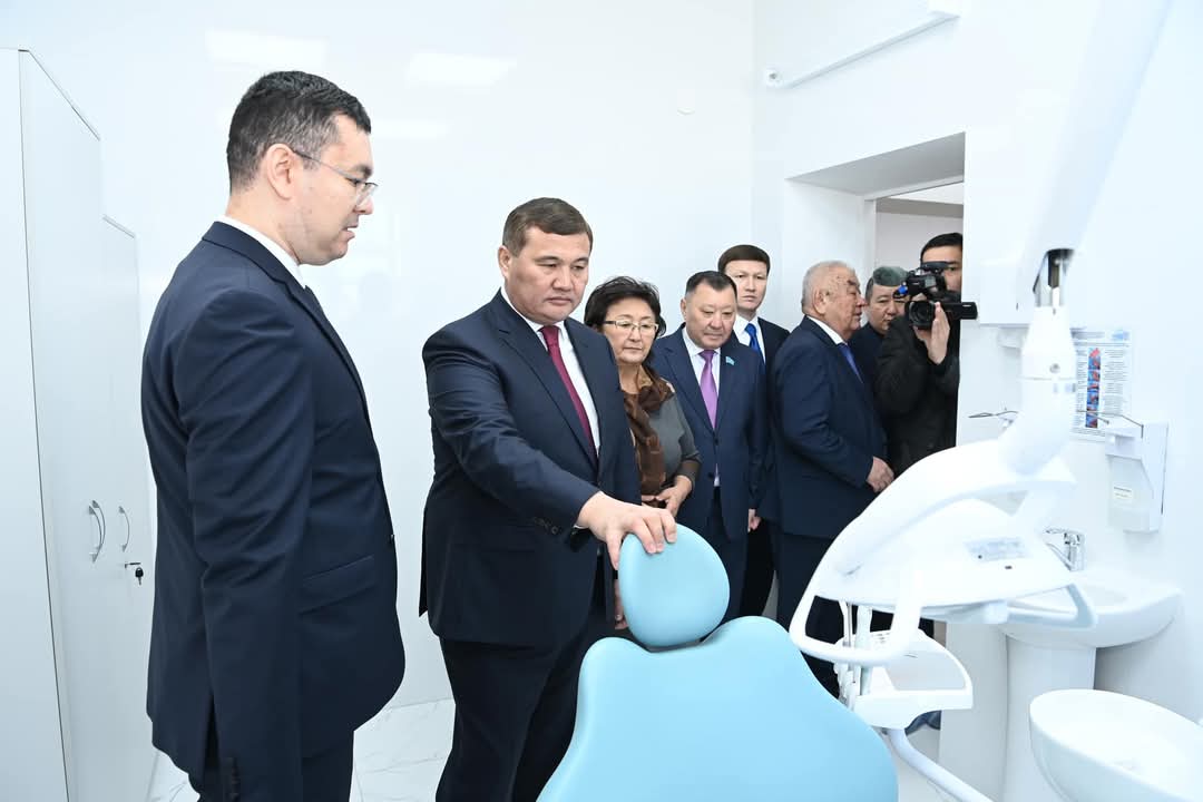 В РАМКАХ НАЦПРОЕКТА В СЕЛЕ ТОМЕНАРЫК ОТКРЫТА НОВАЯ  БОЛЬНИЦА С ВРАЧЕБНОЙ АМБУЛАТОРИЕЙ