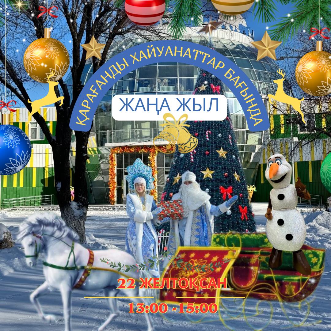 Қарағанды хайуанаттар бағы жаңа жылдық шараларға шақырады