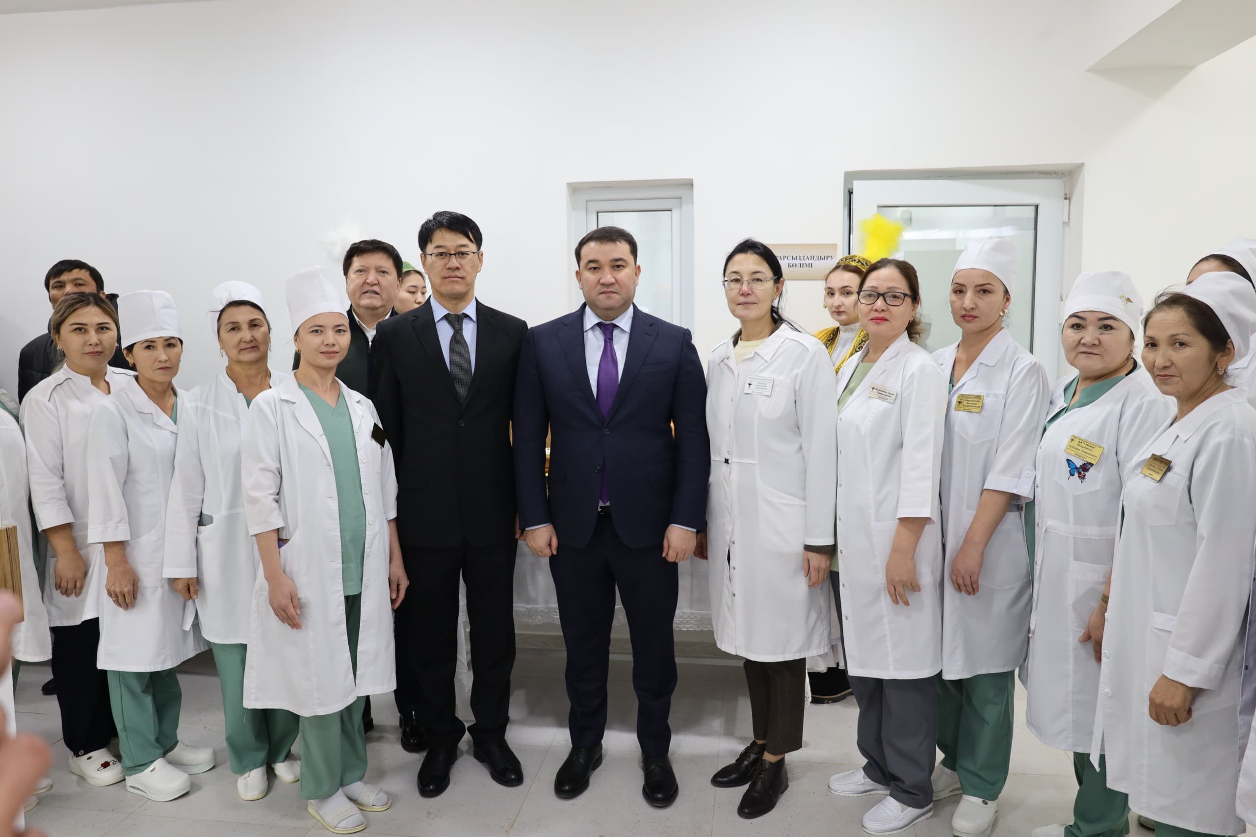 ТҮРКІСТАН: ТӨЛЕБИ АУДАНЫНДА 3 ФЕЛЬДШЕРЛІК-АКУШЕРЛІК БЕКЕТІ АШЫЛДЫ