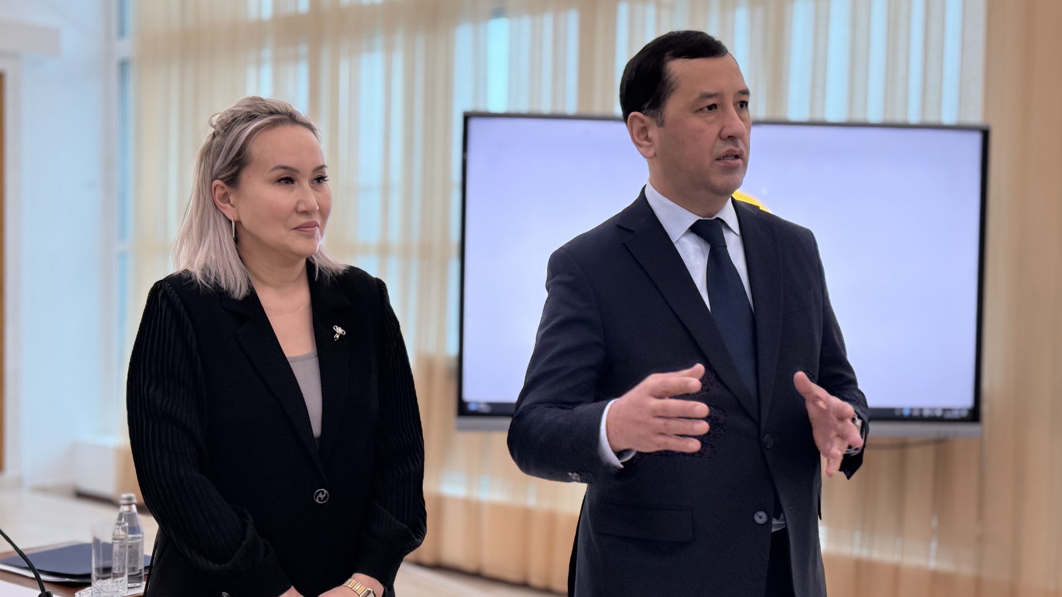 Ұлттық экономика вице-министрі Бауыржан Омарбеков Рудный қаласына барды