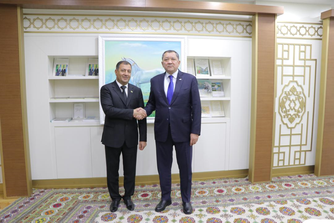 Visit of the Ambassador of Kazakhstan to Turkmenistan N.Nogaev to the Balkan Velayat