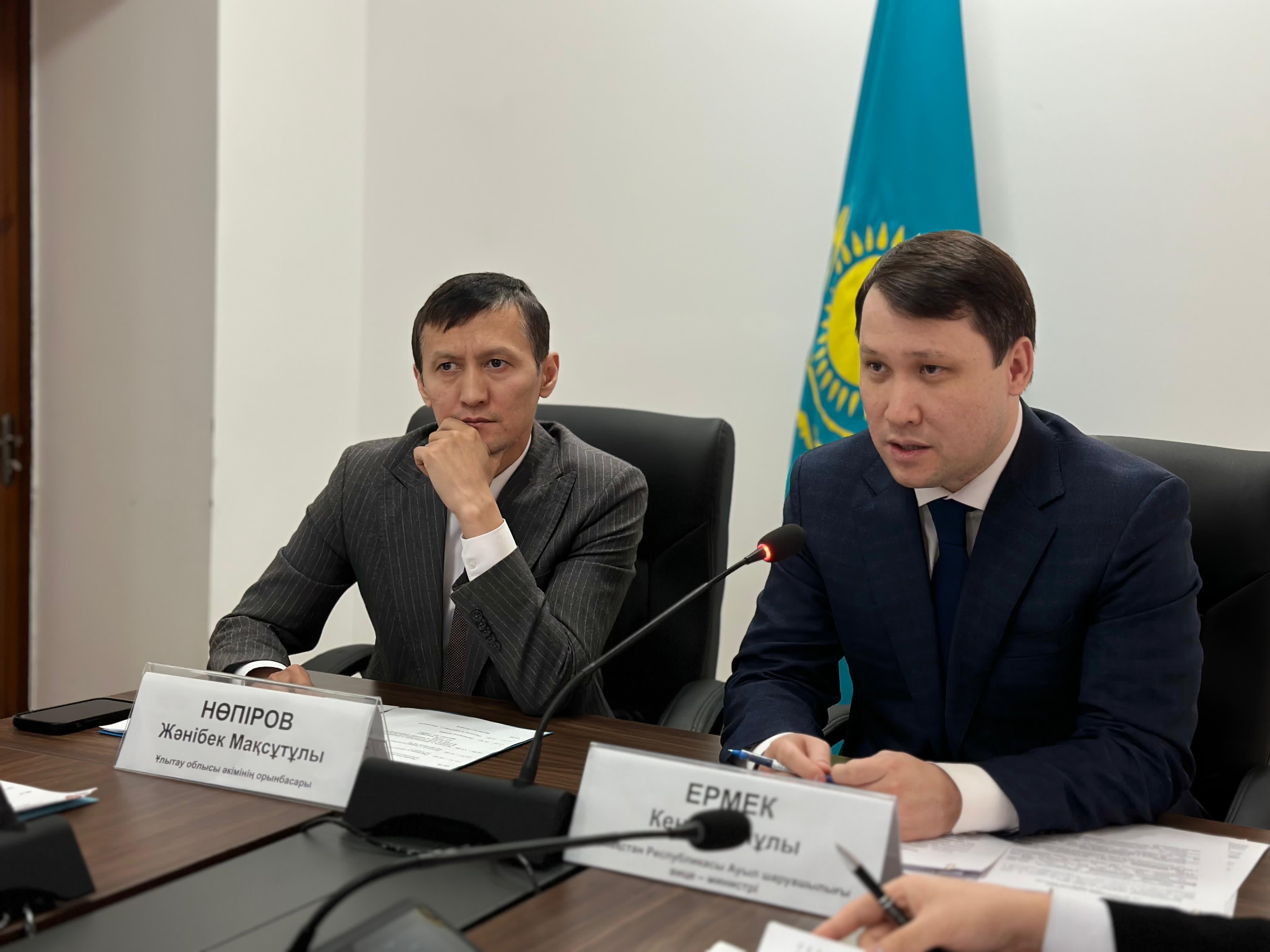 Ауыл шаруашылығы вице-министрі Ұлытау облысына іс-сапармен барды