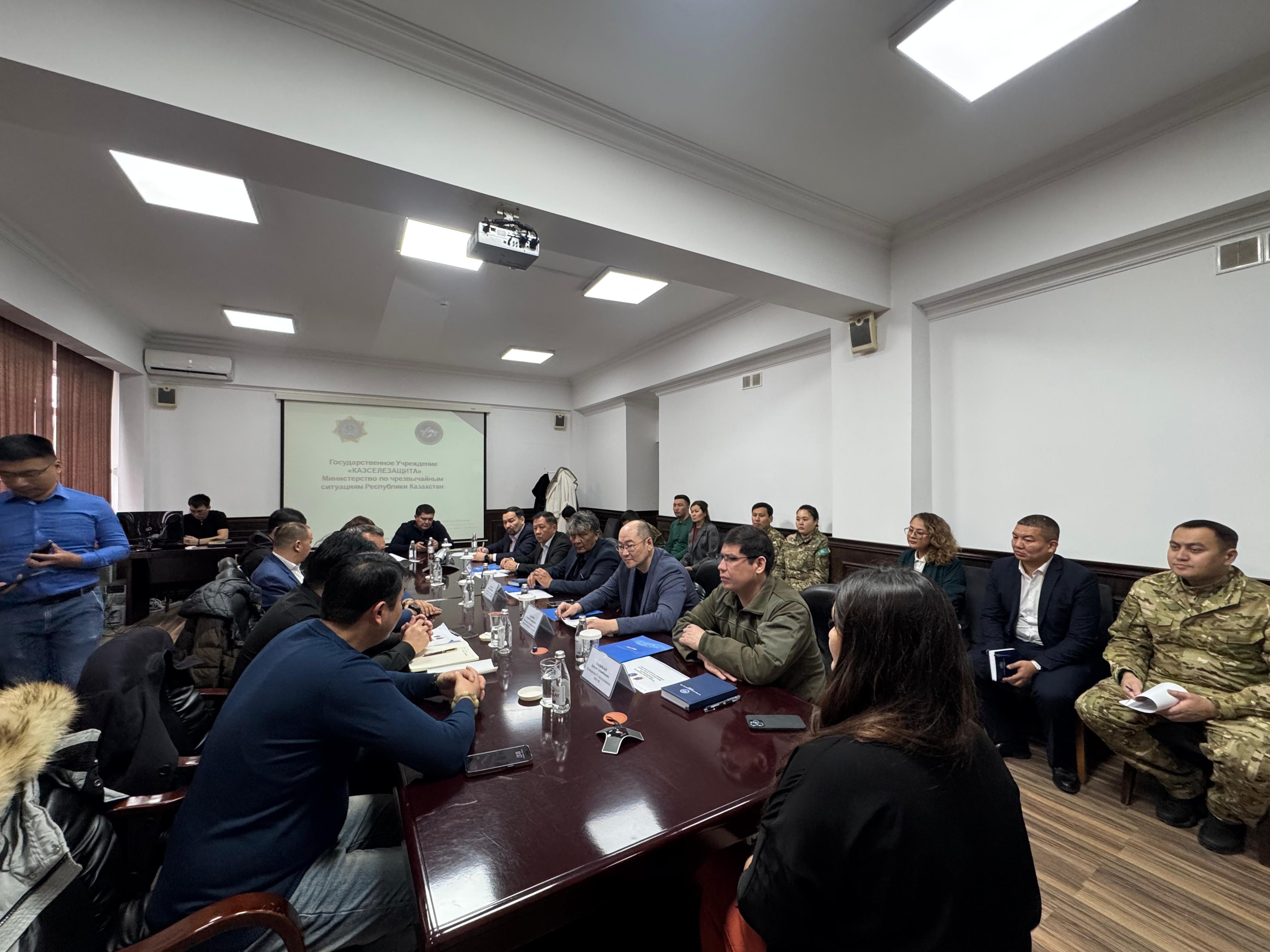 «Beidou» қытай компаниясының өкілдері ТЖМ «Қазселденқорғау» ММ объектілеріне барды