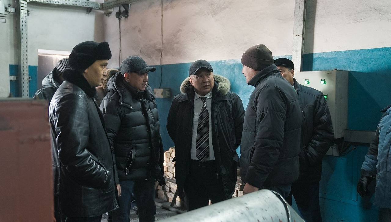 Семей қаласының әкімі жылу қазандықтарының жұмысын тексерді
