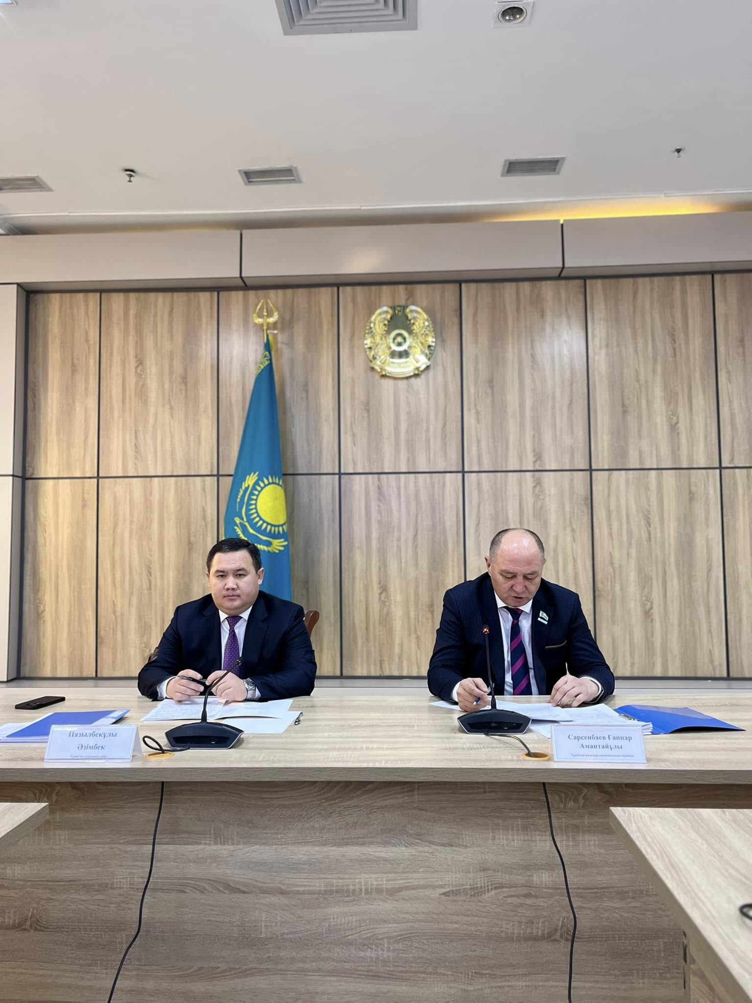 КЕЗЕКТІ ЖИЫРМА ЖЕТІНШІ СЕССИЯСЫНЫҢ  ОТЫРЫСЫ ӨТКІЗІЛДІ