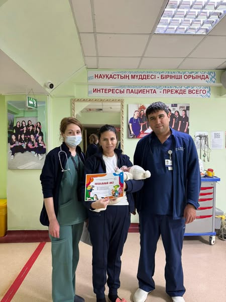 В Таразе кардиохирурги спасли новорожденного с критическим стенозом клапана легочной артерии