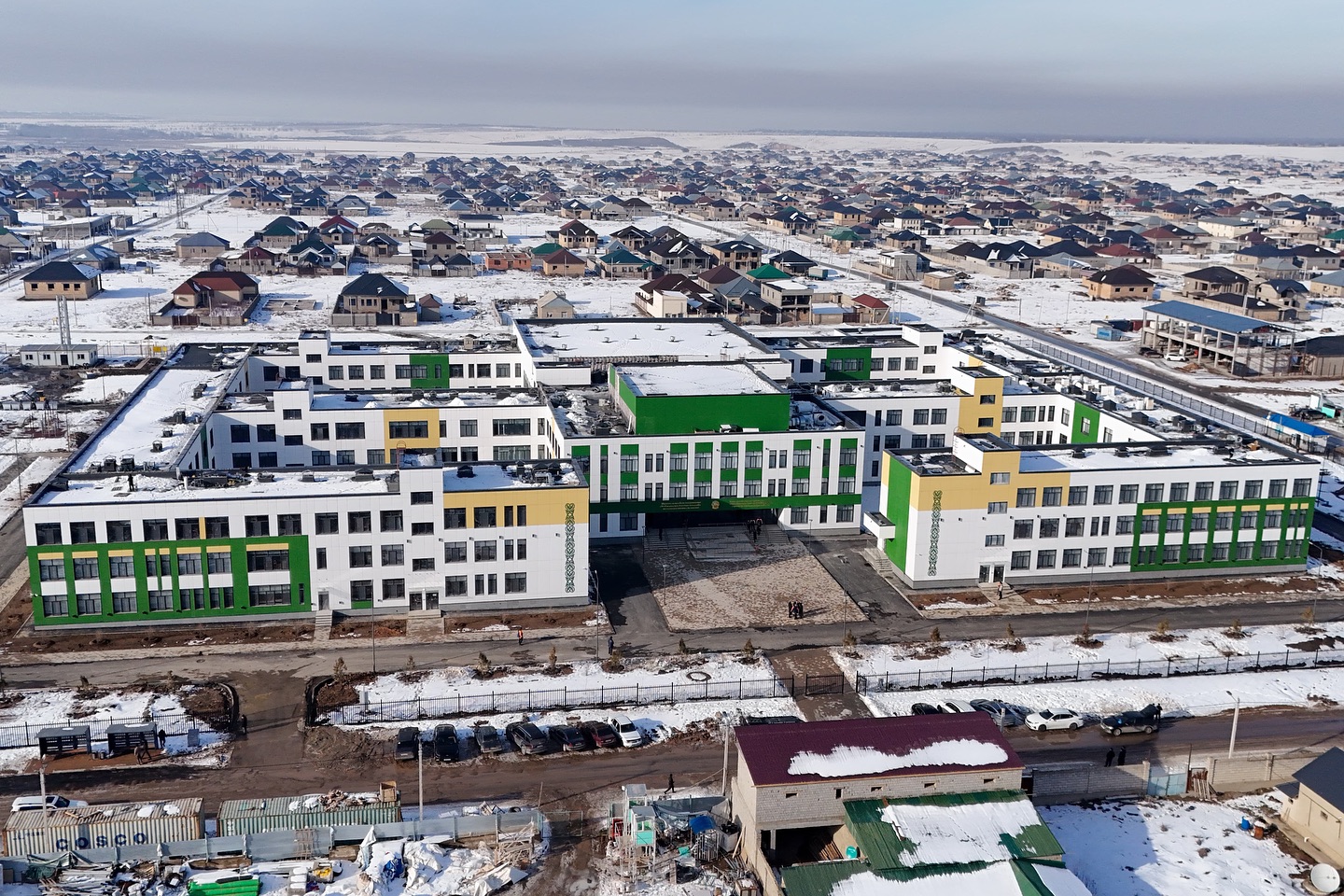 ШЫМКЕНТ: АБАЙ АУДАНЫНДА ЖАЙЛЫ МЕКТЕП АШЫЛДЫ