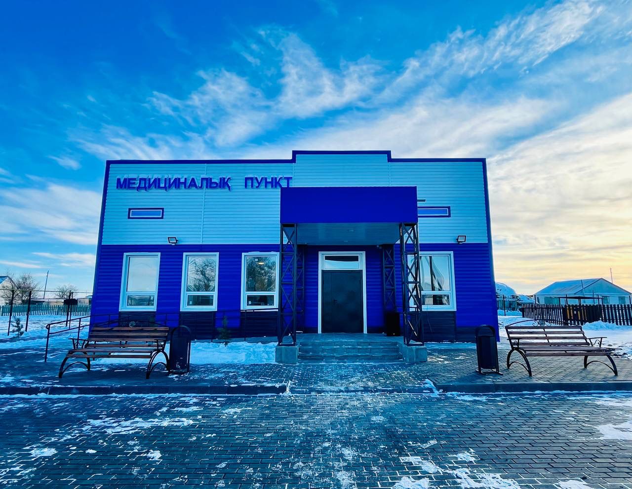 В селах Карабулак и Токмансай Алгинского района открылись медицинские пункты