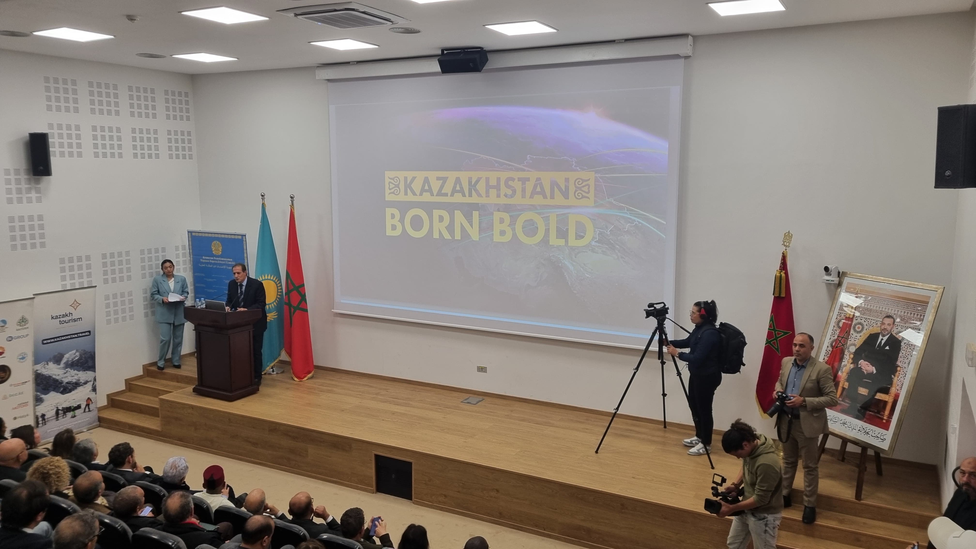 Kazakhstan "Born Bold" media campaign presented in Morocco