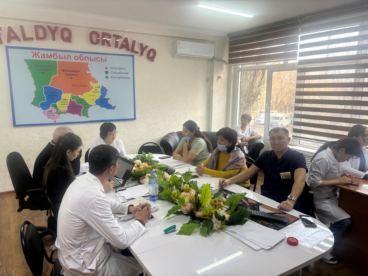 Туберкулездің асқынған және балалар арасында бактерия бөлетін түрінің тіркелуі бойынша отырыс өткізілгені туралы